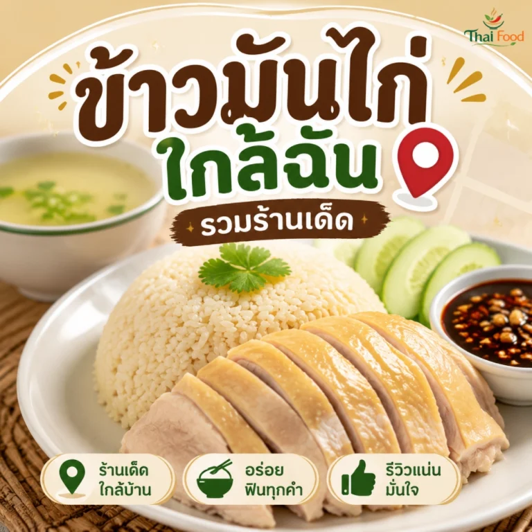 ข้าวมันไก่ใกล้ฉัน